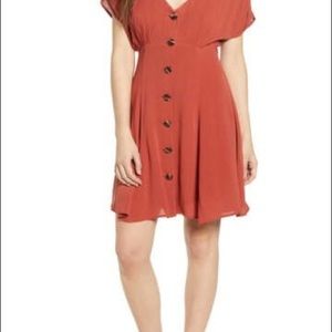 BP Button Front Dress